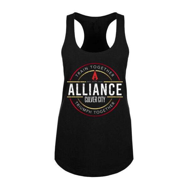 FULL COLOR BADGE - WOMEN'S FITTED TANK - $4G4J9S$ Thumbnail